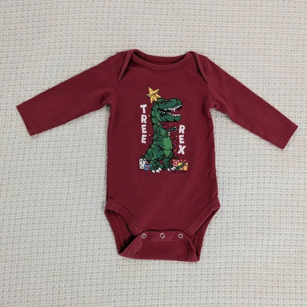 Life Is Good Tree Rex One-piece Size 3-6 Months